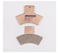 Pastiglie Freno Posteriore Sinterizzate Braking 860CM44