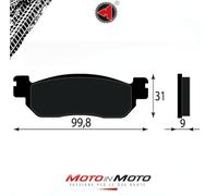 Pastiglie Freno Posteriore Linhai Per Monarch 150 T 150 cc 2006