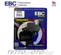 Pastiglie freno posteriore YAMAHA X-City 125 2008-2013 / EBC coppia post