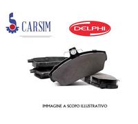 PASTIGLIE FRENO POSTERIORI 500L 1.3 D MJTD -1.6 D MJTD PATTINI PASTICCHE DELPHI