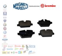 PASTIGLIE FRENO POSTERIORI BMW SERIE 1 E87 3 E90 116 118 MARELLI 363916060148