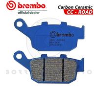 PASTIGLIE FRENO POSTERIORI BREMBO CARBON CERAMIC TRIUMPH STREET TRIPLE 675 2010