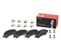 PASTIGLIE FRENO POSTERIORI CITROEN JUMPER FIAT DUCATO PEUGEOT BOXER PF1030