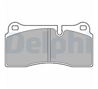 Pastiglie freno posteriori Delphi per Audi Q7 R8