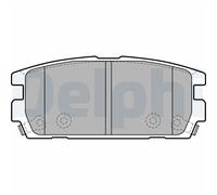 Pastiglie freno posteriori Delphi per Hyundai Terracan