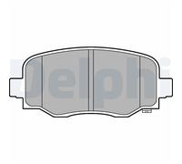 Pastiglie freno posteriori Delphi per Jeep Cherokee