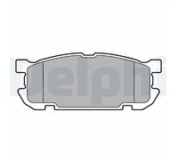 Pastiglie freno posteriori Delphi per Mazda Mx-5