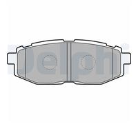 Pastiglie freno posteriori Delphi per Subaru Toyota