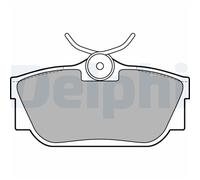 Pastiglie freno posteriori Delphi per VW California Transporter