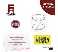 Pastiglie Freno Posteriori Magneti Marelli Fiat 500X 334 1.4 4x4 1.6 1.3 D 2.0