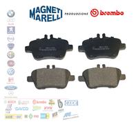 PASTIGLIE FRENO POSTERIORI MERCEDES CLASSE A W176 CLA SLK MARELLI 363916060843