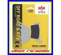 PASTIGLIE FRENO POSTERIORI SBS 675CS TRIUMPH STREET TRIPLE S 660 2020 2021