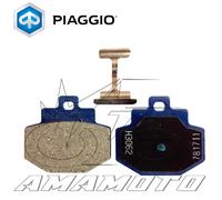 PASTIGLIE FRENO POSTERIORI ORIGINALI PIAGGIO VESPA GTS SUPER IE 4T 3V 2014-2015