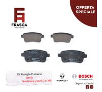 Pastiglie Freno Posteriori Renault ZOE 65 KW 88 CV 68 KW 92 CV 80 KW 109 CV