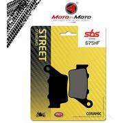 PASTIGLIE FRENO POSTERIORI SBS 675HF APRILIA PEGASO STRADA 660 2011