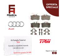 Pastiglie Freno Posteriori TRW Skoda Superb O 1.9 TDI 2.5 TDI 1.8 T 2.8 V6