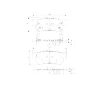 Pastiglie Freno PP885NP GDB3432 GDB3387 GDB3298 GDB3284 GDB3282 GDB3258