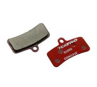 Pastiglie freno Q10RS - resina 4 pistoncini - coppia - rosse (BA4052)