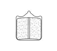 Pastiglie freno anteriori racing Carbone Lorraine tipo 1033 C60