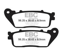 EBC Pastiglie freno FA488HH – Sinterizzate posteriori – Honda VFR 1200 FA ABS 2010-2016