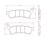Pastiglie Freno RMS Sinterizzata Honda Sh 300cc