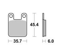 PASTIGLIE FRENO SBS 559SI