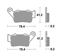PASTIGLIE FRENO SBS 675RQ ROYAL ENFIELD HIMALAYAN 451 450 2024