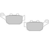 Pastiglie freno Semi-metallic Eco per HONDA FES 250 FORESIGHT 2000-2005 Post