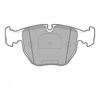 Set di pastiglie freno DELPHI LP1003, anteriore