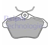 Delphi Set di pastiglie freno LP1018 posteriore