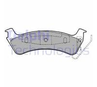 DELPHI LP1183 Kit pastiglie freni