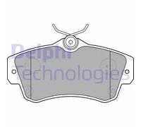 Set di pastiglie freno DELPHI LP1522, anteriore