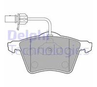 Pastiglie freno Semi-Metallic LP1529 DELPHI per VW TRANSPORTER T4 Autobus