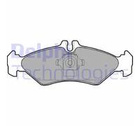 Pastiglie freno Semi-Metallic LP1595 DELPHI per MERCEDES-BENZ VW