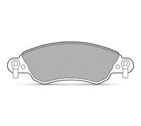 Set di pastiglie freno DELPHI LP1656, anteriore