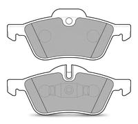 DELPHI Set pastiglie freno LP1657 anteriore per MINI (R50, R53) 1.6 2001-2006