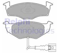 DELPHI LP1709 Kit pastiglie freni
