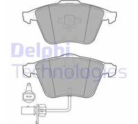 Set di pastiglie freno DELPHI LP1922, anteriore