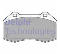 DELPHI LP1940 Kit pastiglie freni
