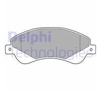 Pastiglie freno Semi-Metallic LP1953 DELPHI per FORD TRANSIT Autobus