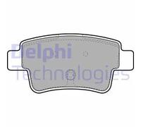 Set di pastiglie freno DELPHI LP1965, posteriore