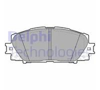 Pastiglie freno Semi-Metallic LP2006 DELPHI per TOYOTA YARIS