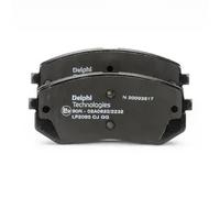 Set di pastiglie freno DELPHI LP2050, anteriore