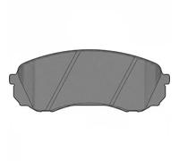Set di pastiglie freno DELPHI LP2094, anteriore