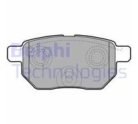 Set di pastiglie freno DELPHI LP2105, posteriore