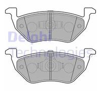 Set di pastiglie freno DELPHI LP2158, posteriore