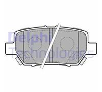 Set di pastiglie freno DELPHI LP2160, posteriore