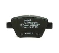 Set di pastiglie freno DELPHI LP2178, posteriore