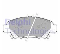 Delphi Kit pastiglie freni LP2194 anteriore Low-Metallic per Honda Jazz III/IV e Insight
