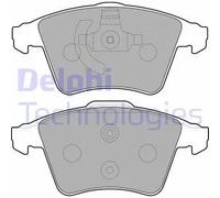 Set di pastiglie freno DELPHI LP2224, anteriore